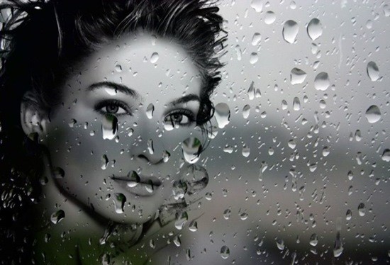 женщина и дождь