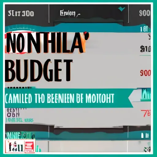 Бюджет на месяц: простой шаблон для начинающих