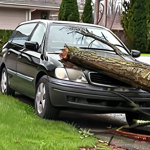 Что делать, если на автомобиль упало дерево во дворе: алгоритм получения компенсации