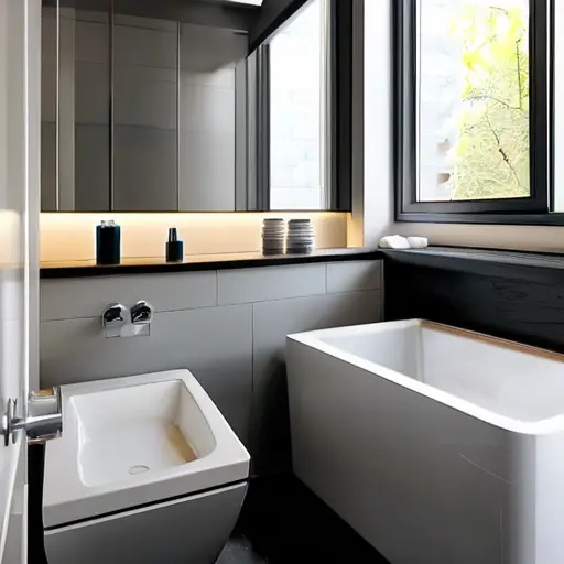 Как обновить санузел без лишней визуальной перегрузки