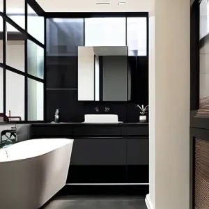 Как обновить санузел без лишней визуальной перегрузки