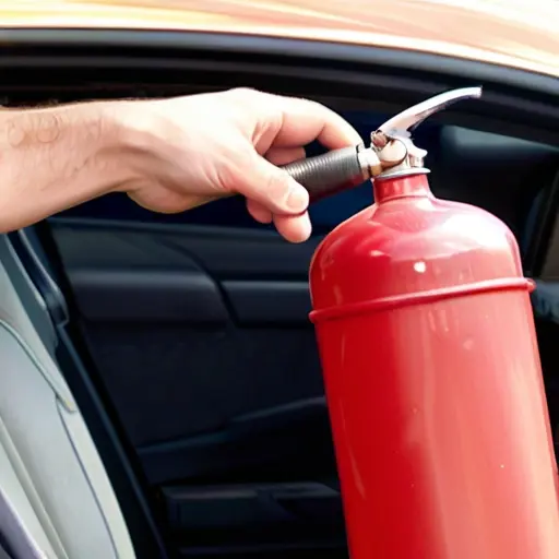 Пожар в автомобиле: где хранить огнетушитель и как безопасно открыть горящий капот Пожар в автомобиле: где хранить огнетушитель и как безопасно открыть горящий капот